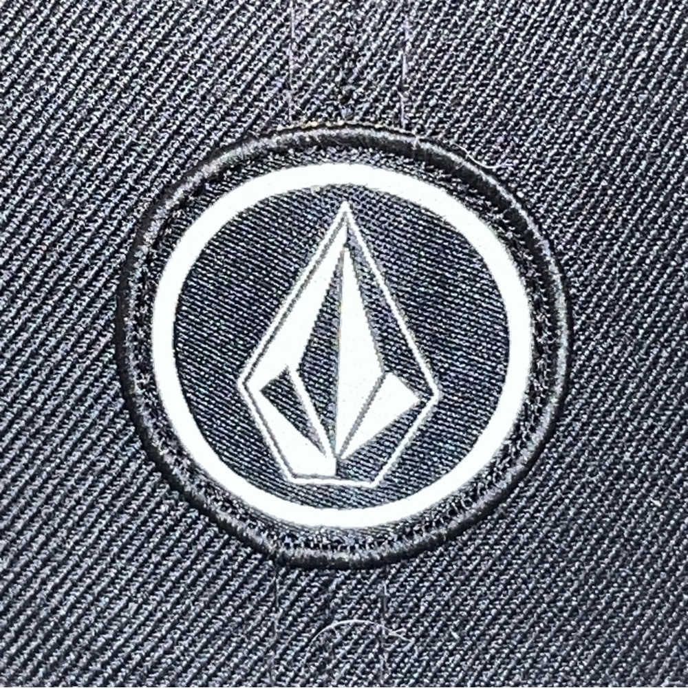 Volcom Black Snapback Hat Stone Logo Patch Adjust… - image 4